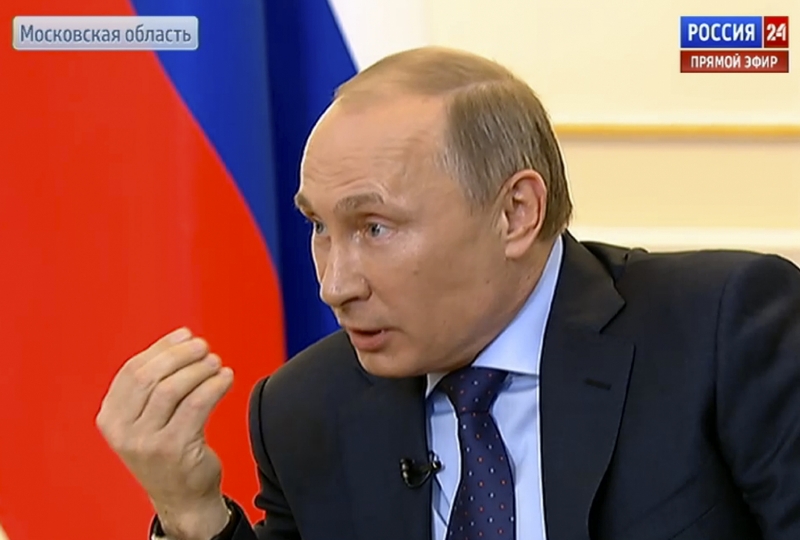 Ruský prezident Vladimir Putin.
