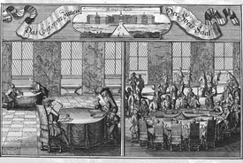 Mírová jednání byla zahájena na rastattském zámku v listopadu 1713.