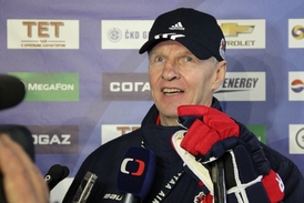 Trenér pražského Lva Kari Jalonen.
