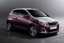 Klasická podoba Peugeotu 108, který přijde na trh v červnu.