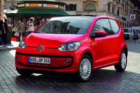 VW up! je nejmenším a nejlevnějším modelem značky.