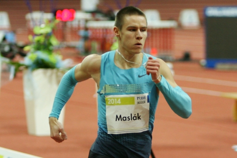 Halový mistr Evropy Pavel Maslák. Halový mistr Evropy Pavel Maslák.