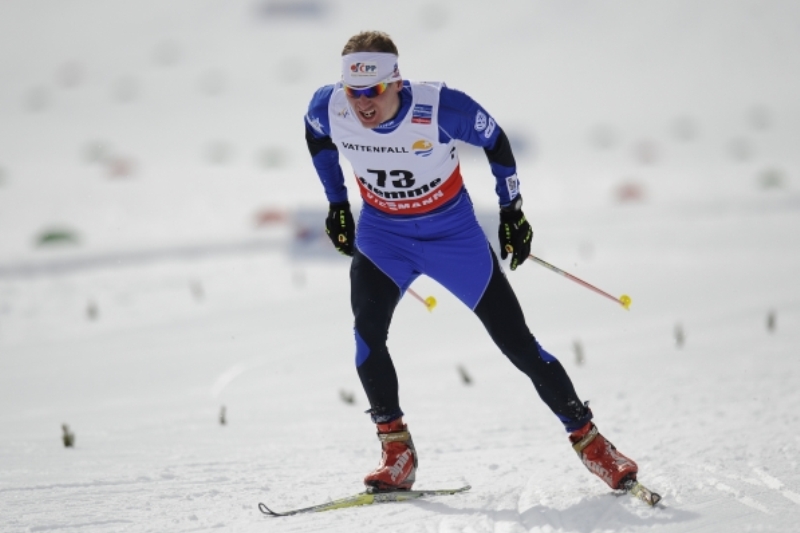 Lukáš Bauer obsadil osmé místo v závodě Světového poháru na 50 km volně v Oslu.