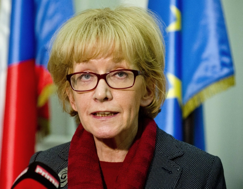 Ministryně spravedlnosti Helena Válková. Ministryně spravedlnosti Helena Válková.
