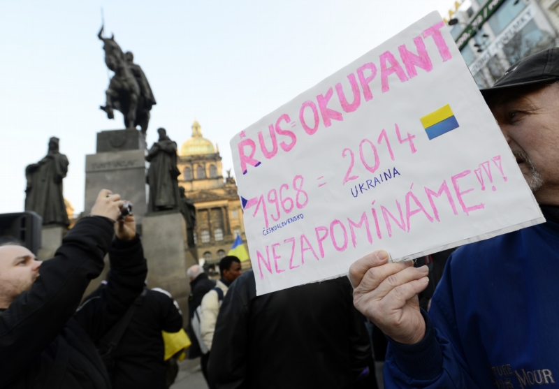 Demonstrace měla název Za vaši a naši svobodu. Demonstrace měla název Za vaši a naši svobodu.