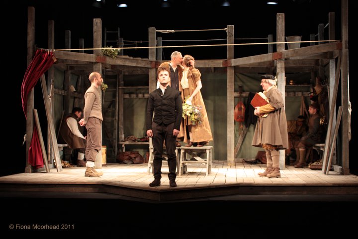 Hamlet londýnského shakespearovského divadla. Hamlet londýnského shakespearovského divadla.