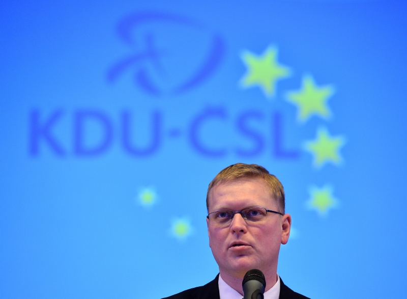Předseda KDU-ČSL Pavel Bělobrádek.