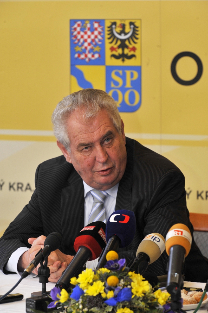 Miloš Zeman.