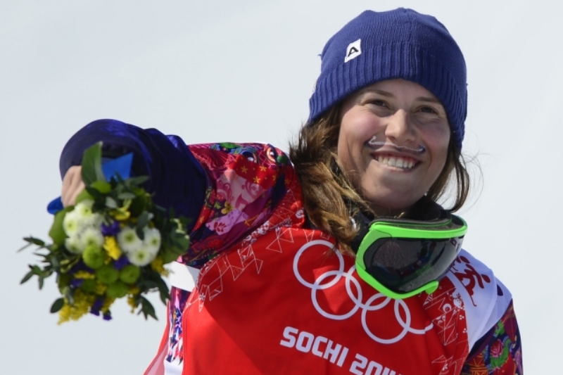Olympijská vítězka ve snowboardcrossu Eva Samková.