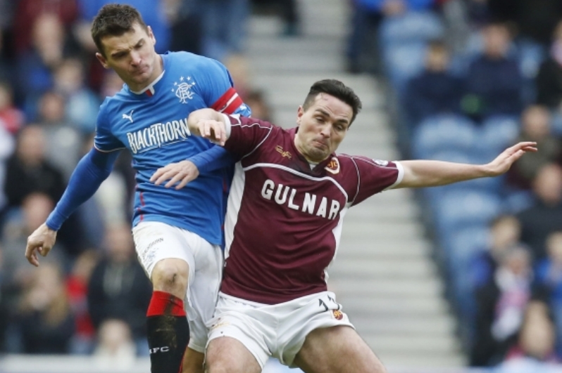 Kapitán Rangers Lee McCulloch (vlevo),
