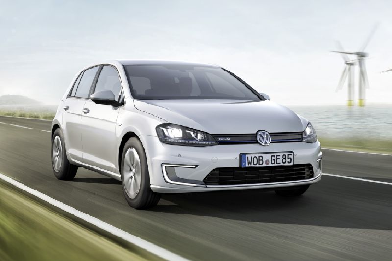 Elektromobil Volkswagen e-Golf.