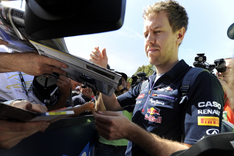 Sebastian Vettel.