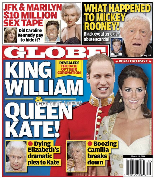 Datum korunovace Williama a Kate už bylo podle magazínu Globe stanoveno.