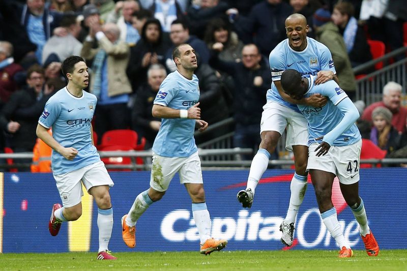 Hráči Manchesteru City.