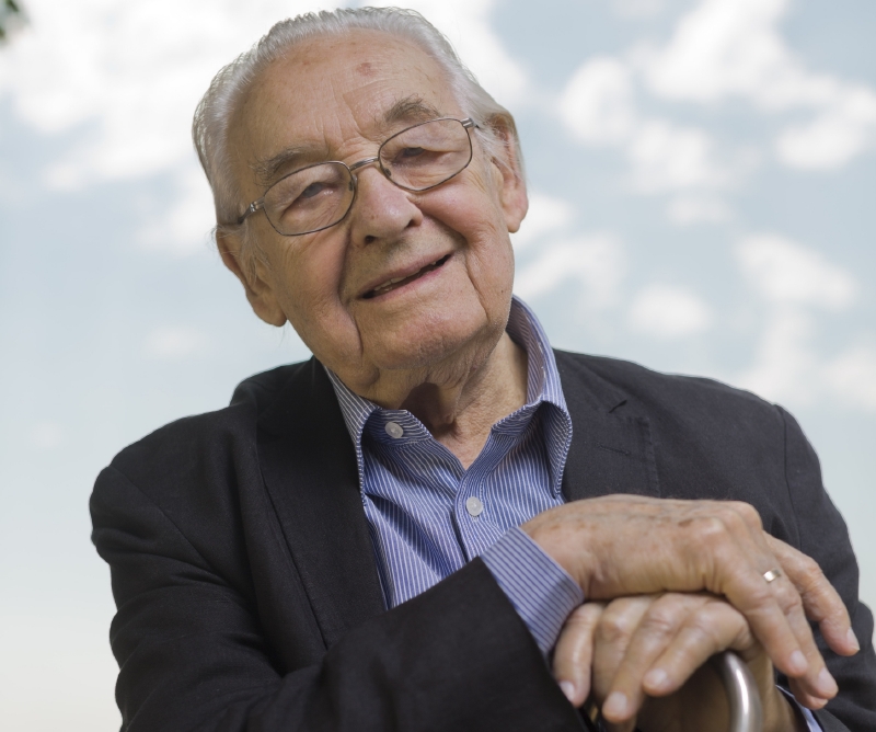 Polský režisér Andrzej Wajda.