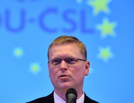 Předseda KDU-ČSL Pavel Bělobrádek.