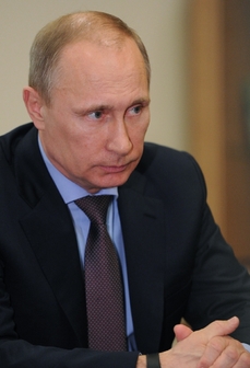Ruský prezident Vladimir Putin.