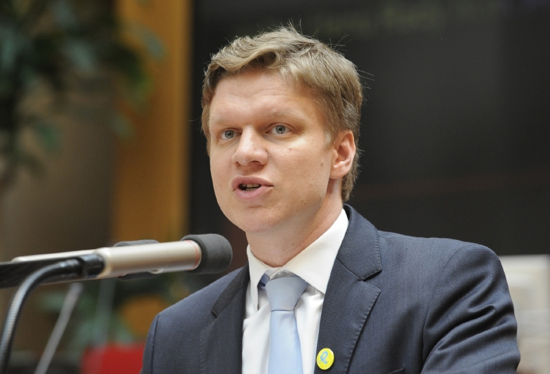 Primátor Tomáš Hudeček. Primátor Tomáš Hudeček.