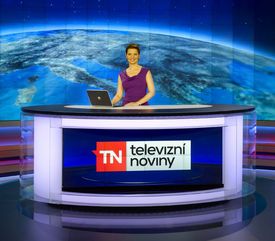Televizní noviny mají poprvé vlastní logo.
