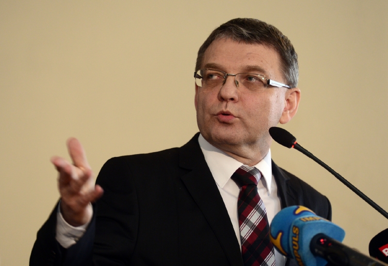 Ministr zahraničí Lubomír Zaorálek.