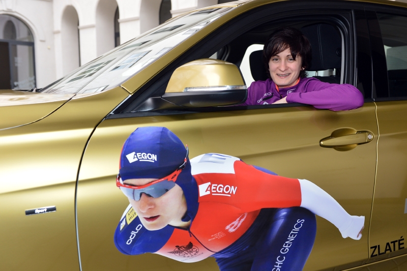 Rychlobruslařka Martina Sáblíková.