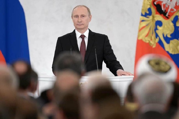 Putin hovoří o přijetí Krymu do Ruské federace. 