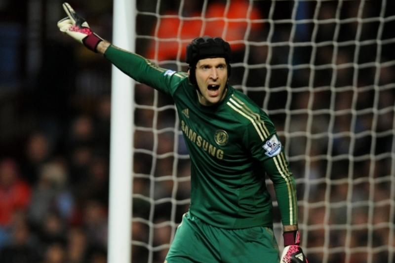 Brankář Chelsea Petr Čech.
