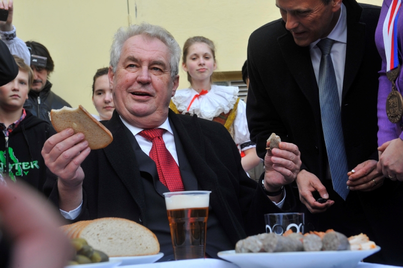 Prezident Miloš Zeman.