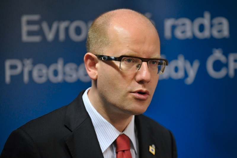 Premiér Bohuslav Sobotka.