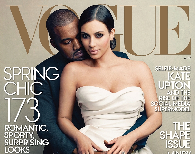 Kim Kardashianová s partnerem, rapperem Kanye Westem.