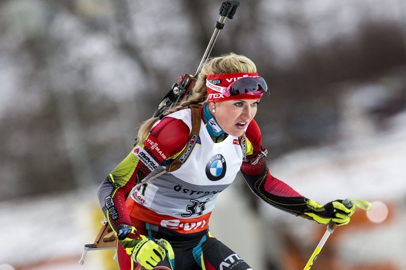 Biatlonistka Gabriela Soukalová.