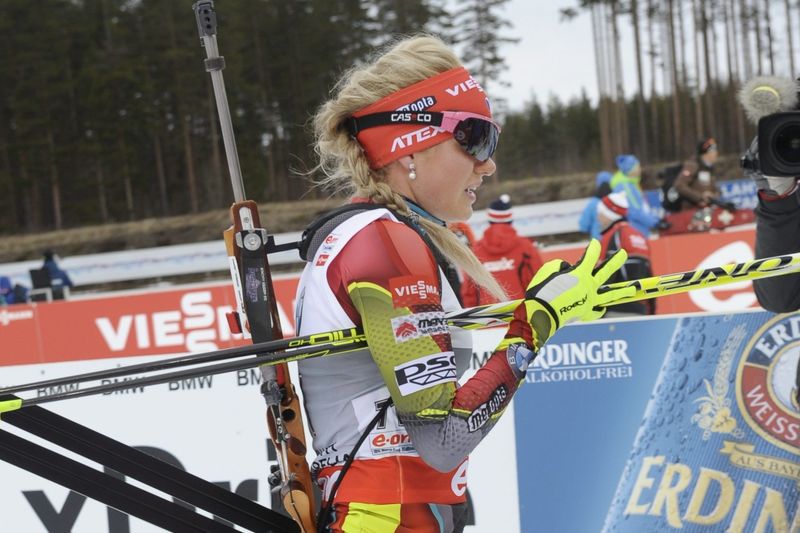Biatlonistka Gabriela Soukalová.