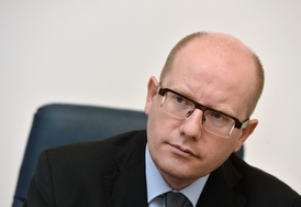 Premiér Bohuslav Sobotka.