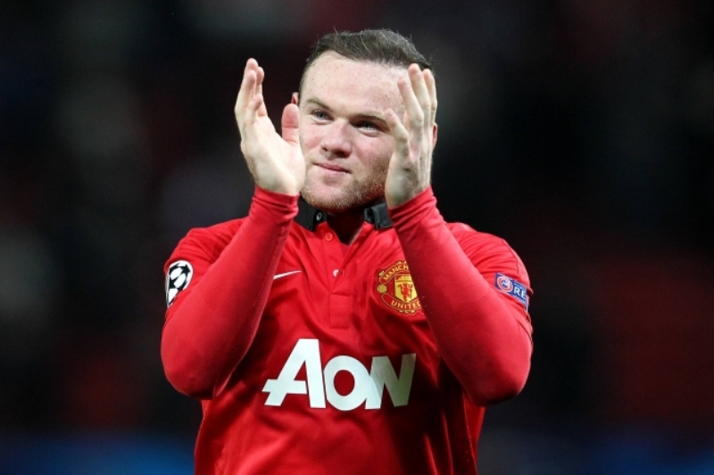 Útočník Manchesteru United Wayne Rooney.