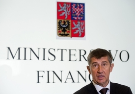 Ministr financí Andrej Babiš.