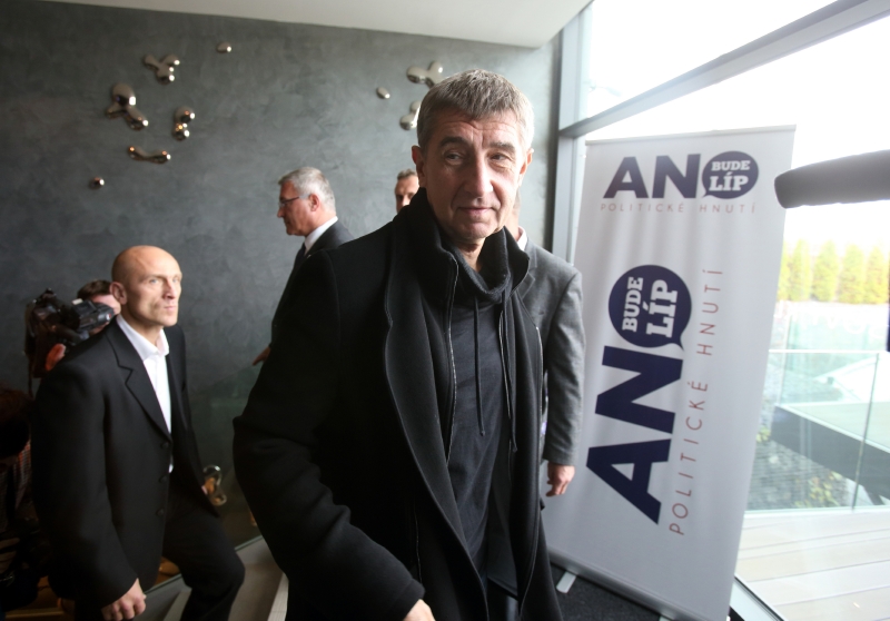 Předseda hnutí ANO Andrej Babiš.