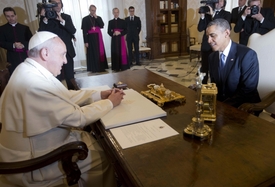 Obama si s Františkem rozuměl.