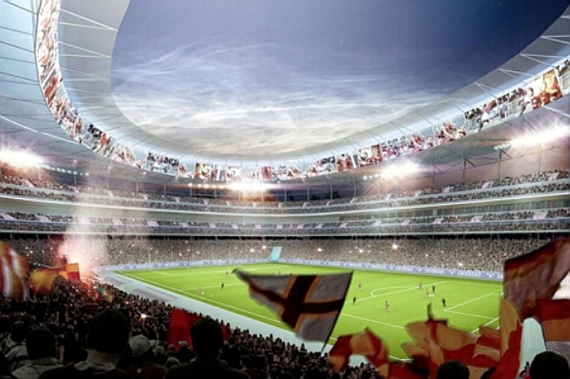 Fotbalisté a fanoušci AS Řím se dočkají nového stadionu.