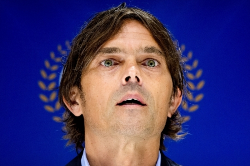 Trenér Eindhovenu Phillip Cocu.