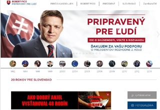 Ficovy webové stránky. Ficovy webové stránky.