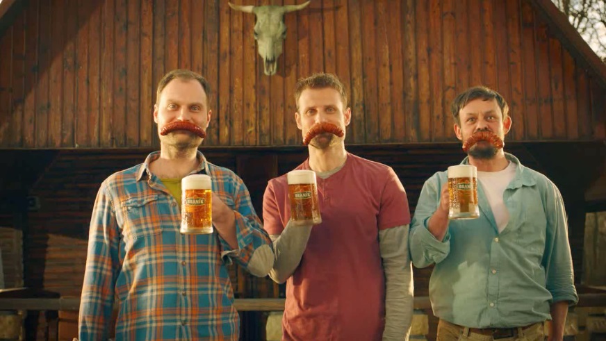 Kampaň Klobáseň na pivo Braník.