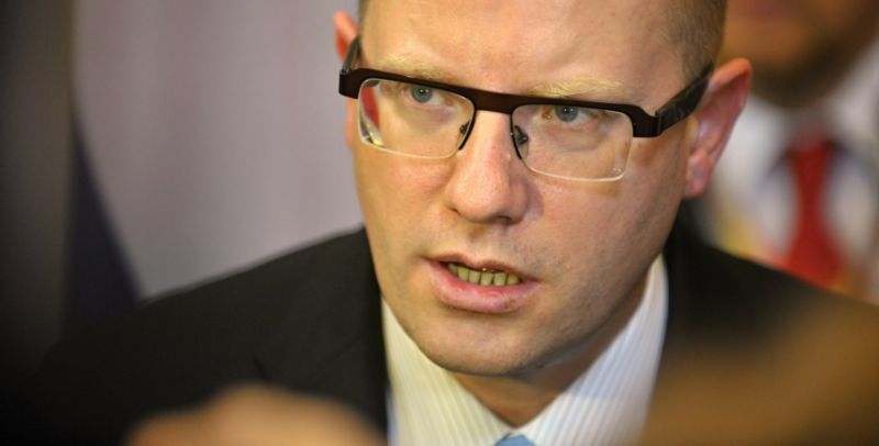 Premiér Bohuslav Sobotka.