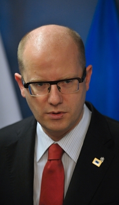 Premiér Bohuslav Sobotka.