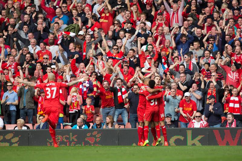 Burácející peklo na Anfieldu funguje. Naposledy to poznali fotbalisté Tottenhamu.