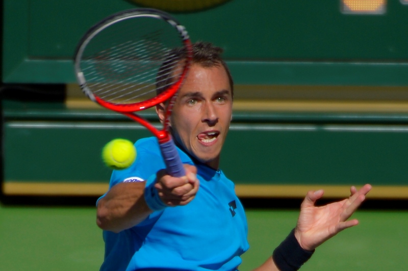 Lukáš Rosol si pochvaloval v Tokiu nový povrch. Lukáš Rosol si pochvaloval v Tokiu nový povrch.