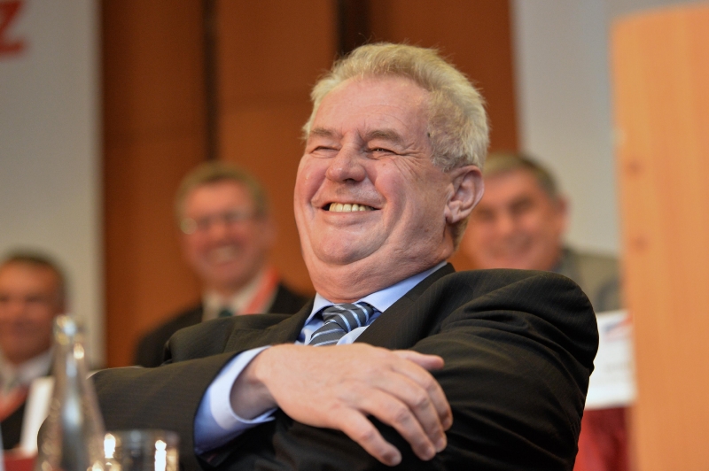 Prezident Miloš Zeman.