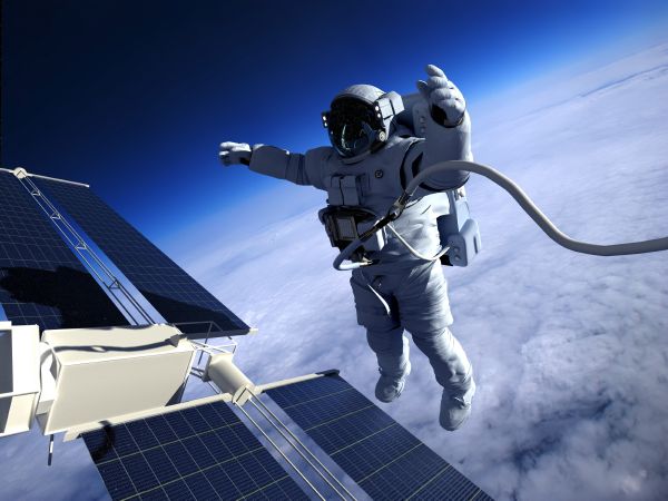 Tělo astronautů se ve vesmíru skutečně mění (ilustrační foto).
