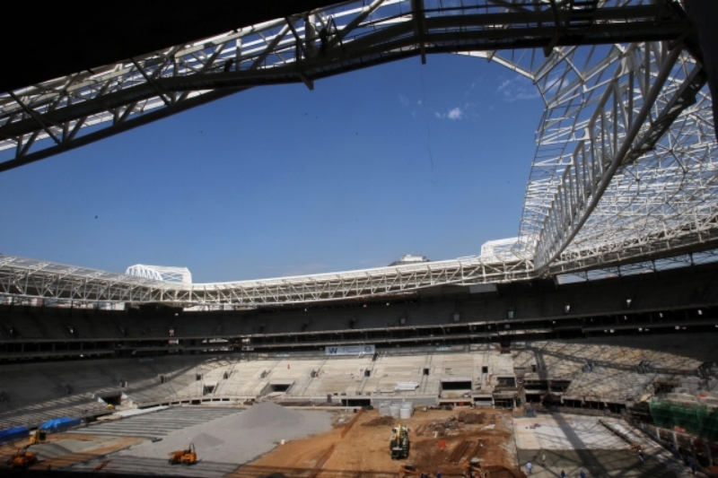 Stadion v Sao Paulu.