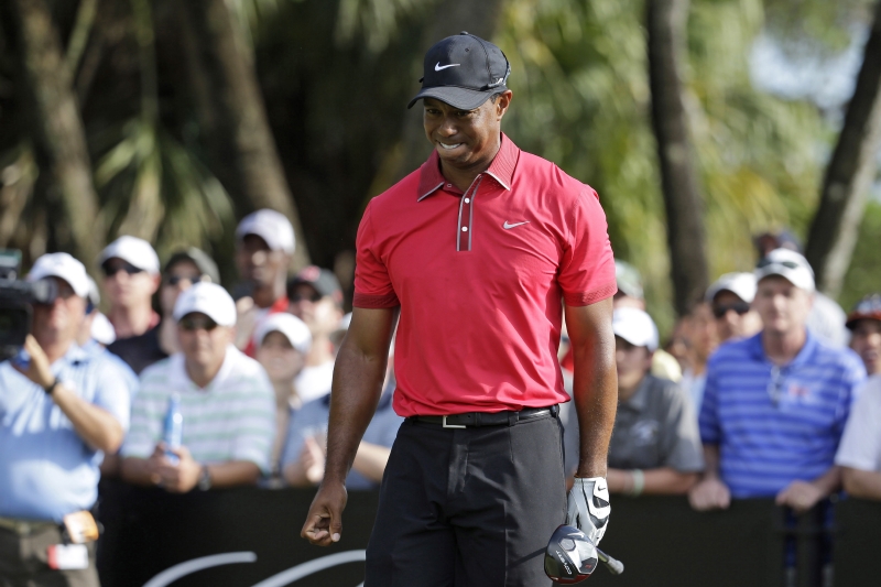 Lídr světového žebříčku golfistů Tiger Woods. Lídr světového žebříčku golfistů Tiger Woods.