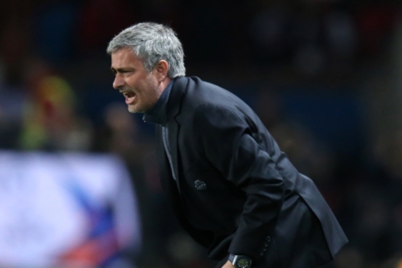 Trenér Chelsea José Mourinho.